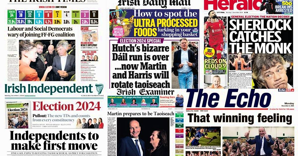 What the papers say: Monday’s front pages