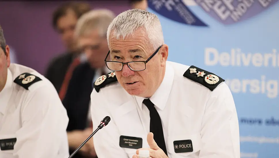 Psni Chief Reveals ‘Clear Plan’ To Publish Photos Of Offenders As A Deterrent