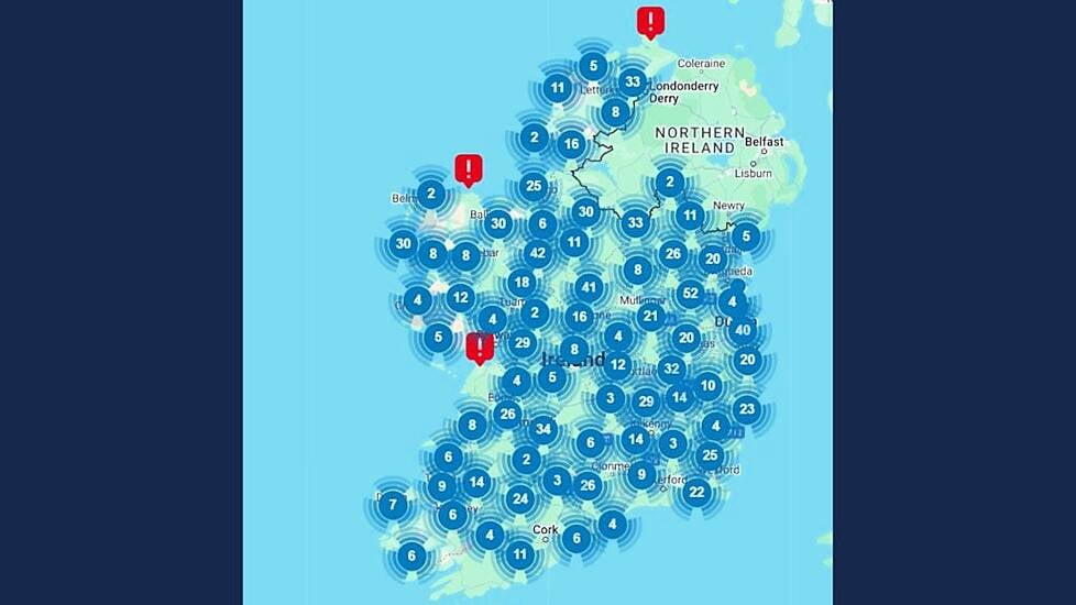 Power Outage Map: Storm Darragh Could See Homes Without Power Until Early Next Week