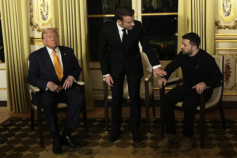 Trump Meets Zelensky As He Arrives In Paris For Notre Dame Reopening