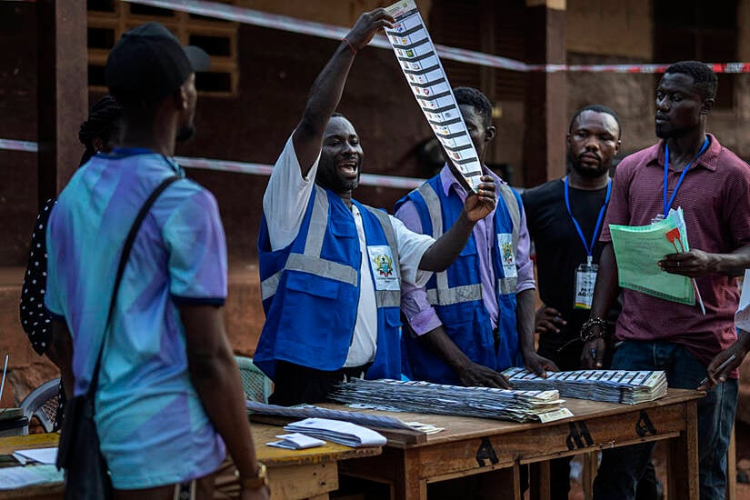 Polls Close In Election Considered Important Test For African Democracy