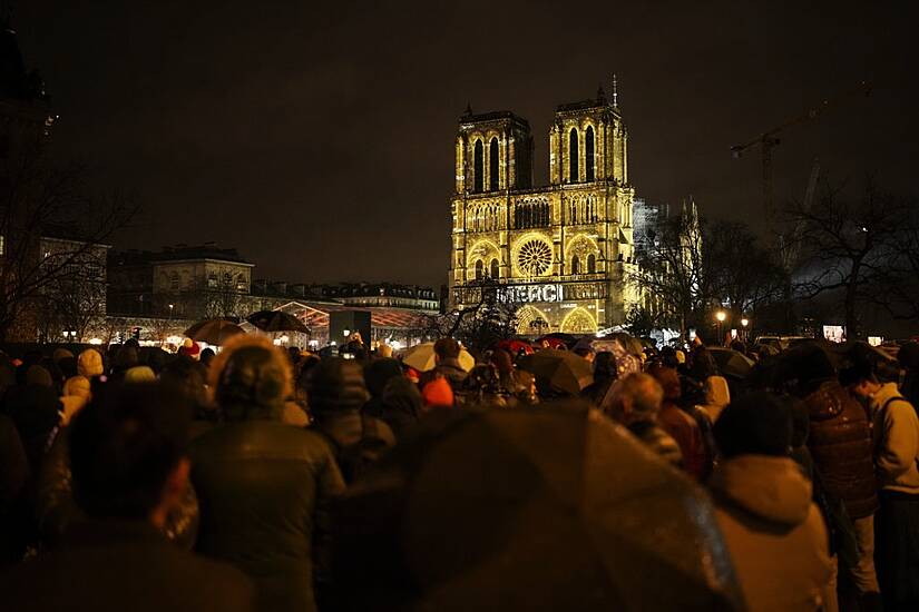 World Leaders Gather To Celebrate Reopening Of Notre Dame Cathedral