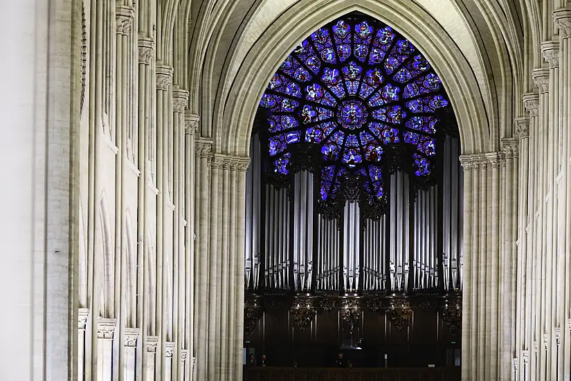 Notre Dame Hosts First Mass As Spiritual Heart Of Paris Is Revived