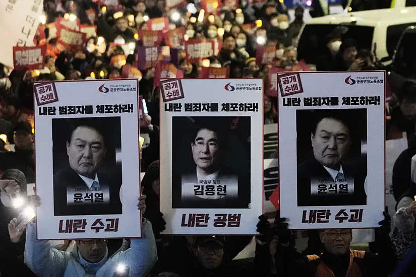 South Korean Prosecutors Seek To Arrest Ex-Defence Minister Over Martial Law