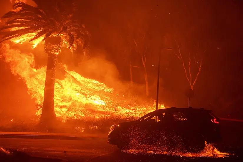 Wind-Driven California Wildfire Sees Thousands Ordered To Evacuate