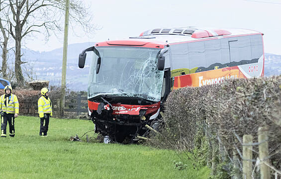 Bus Éireann Expressway Bus Involved In Serious Collision With Car In Co Donegal