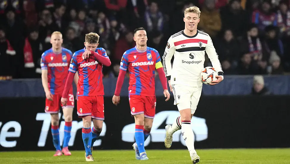 Rasmus Hojlund Brace Earns Man Utd Much-Needed Comeback Win At Viktoria Plzen