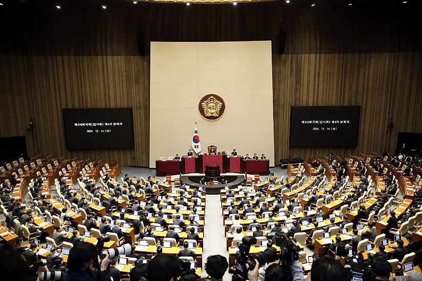 South Korean Parliament Votes To Impeach President Yoon Suk Yeol