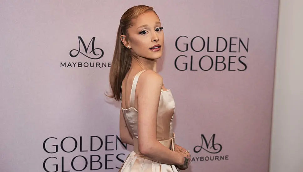 Ariana Grande Channels Marilyn Monroe In Vintage Dior At Golden Globes First-Time Nominee Lunch