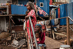 French President Arrives In Mayotte To Survey Damage From Cyclone