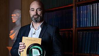 Donal Ryan Wins An Post Irish Book Of The Year Award For 'Heart, Be At Peace'