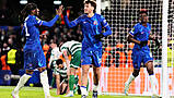 Hat-Trick Helps Chelsea Power On In Europe With Shamrock Rout