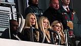 Claudia Schiffer Watches Premier League Game At London Stadium