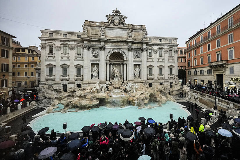 Rome’s Trevi Fountain Reopens After Renovation Work