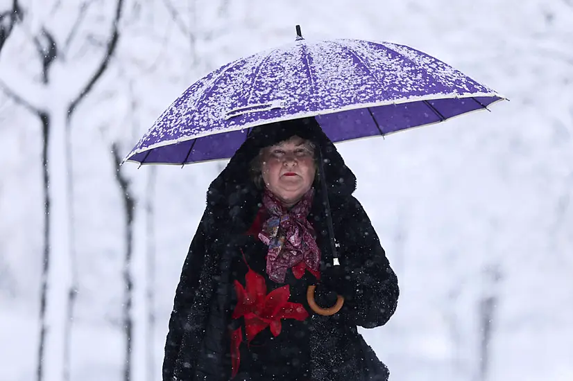 Balkans Snowstorm Leaves Tens Of Thousands Of Homes Without Power