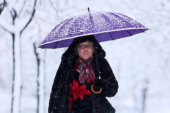 Balkans Snowstorm Leaves Tens Of Thousands Of Homes Without Power