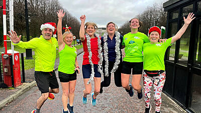 Stormont Christmas Day Festive Run Breaks Course Attendance Record