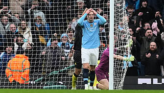 Haaland Penalty Saved By Pickford As Man City’s Troubles Continue With A Draw