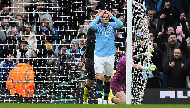 Haaland Penalty Saved By Pickford As Man City’s Troubles Continue With A Draw