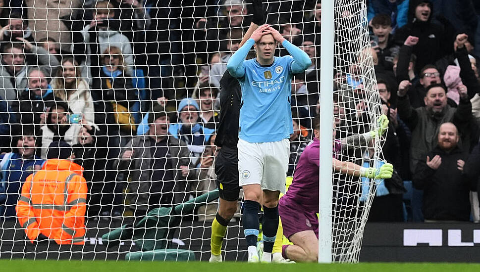 Haaland Penalty Saved By Pickford As Man City’s Troubles Continue With A Draw