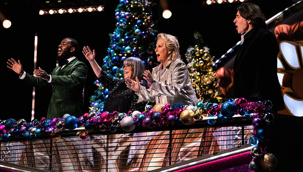 The Masked Singer Judge Deceives Panellists With Christmas Special Performance