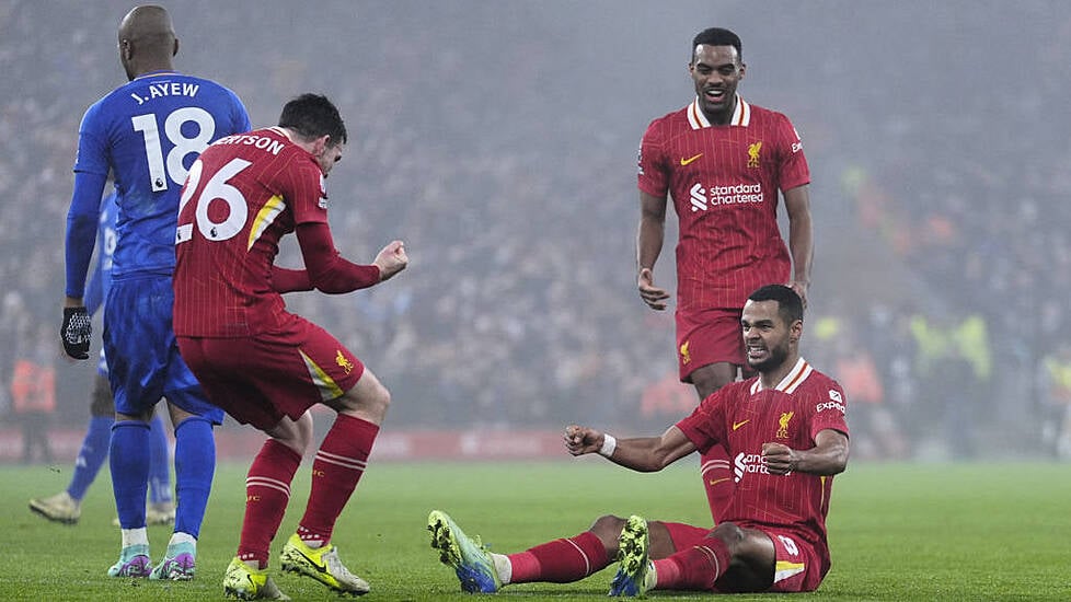 Liverpool Punish Rivals’ Errors With Dominant Win Over Leicester To Stretch Lead