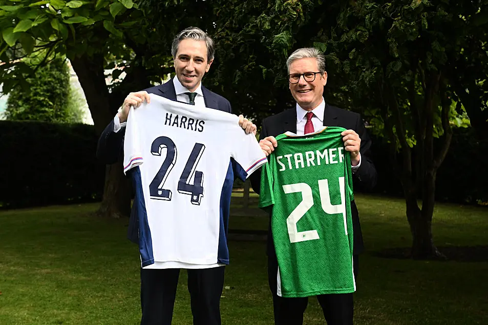 Keir Starmer meets Irish Taoiseach Simon Harris