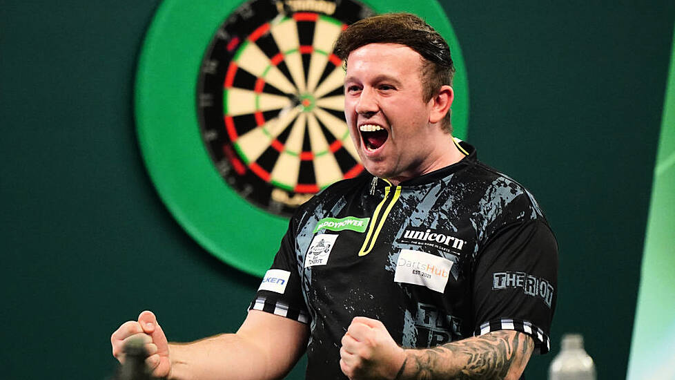 World Darts Championship: Callan Rydz Keeps Up Perfect Record To Reach Last 16