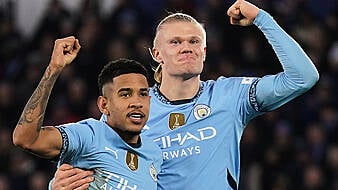 Erling Haaland Relieved To Break Goalscoring Drought Against Leicester