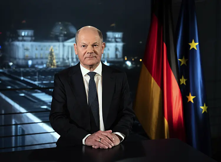 Scholz Urges Germans To Unite In New Year Despite National And Global Crises