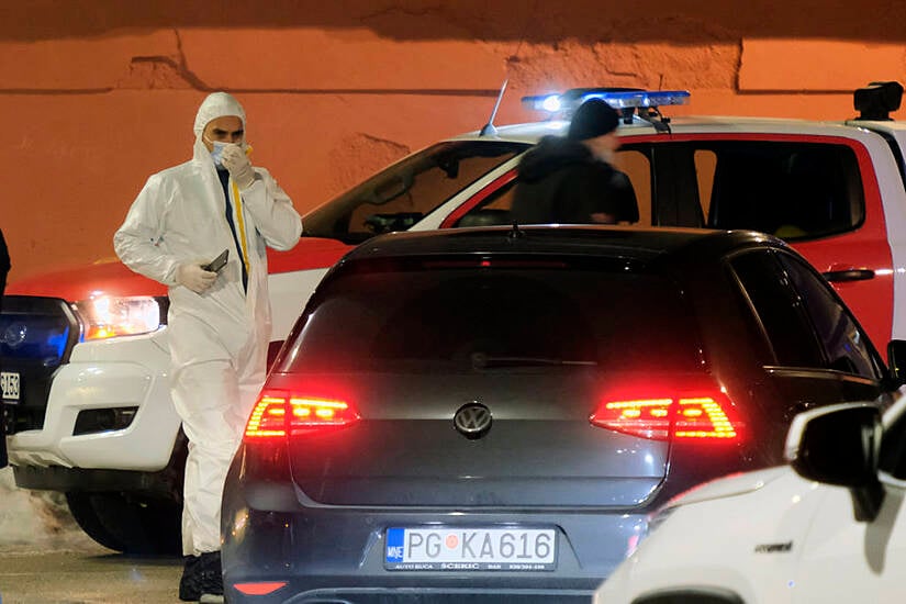 Montenegro Police Search For Gunman After Shooting Rampage