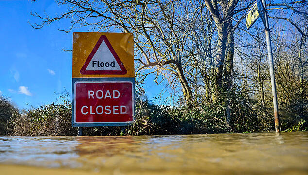 Major Incident Declared As Flooding Hits Parts Of Uk Following Heavy Rainfall