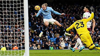 Erling Haaland Hits Double As Manchester City Ease To Win Over West Ham