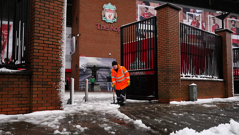 Liverpool-Man Utd Clash Subject To Safety Decision Due To Heavy Snow