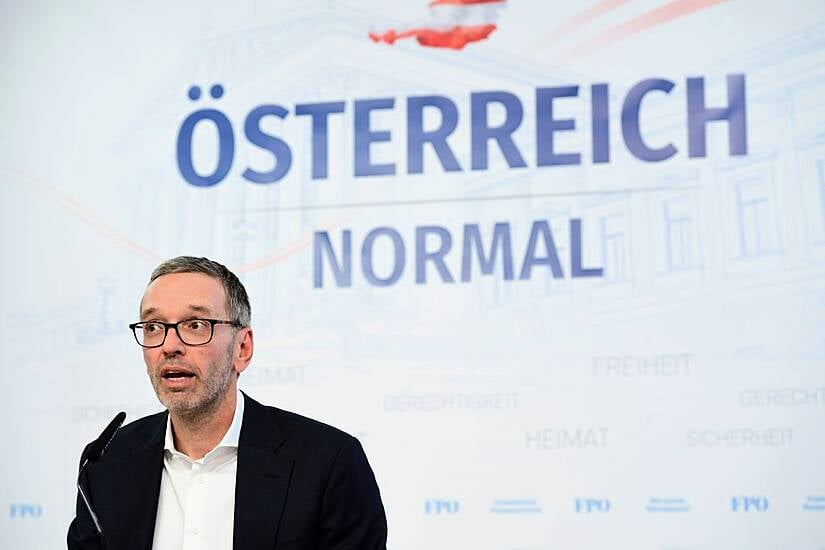 Speculation Grows That Austrian Far-Right Head Will Be Asked To Form Government