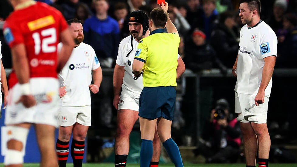 Ulster's Tom O'toole Suspended For Start Of Six Nations