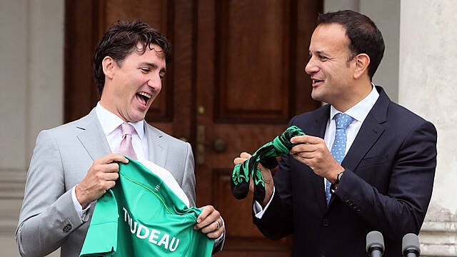 Justin Trudeau ‘Achieved A Lot For Canada’, Leo Varadkar Says