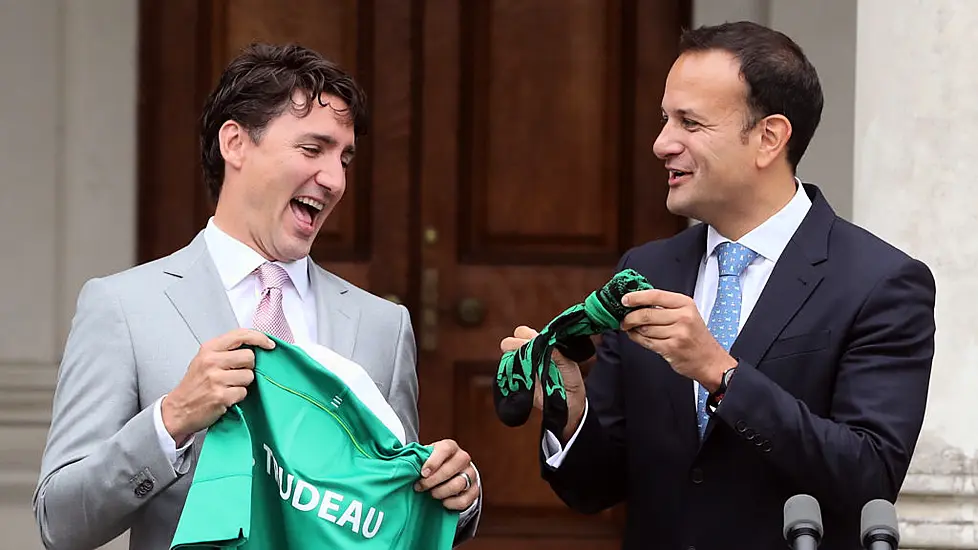 Justin Trudeau ‘Achieved A Lot For Canada’, Leo Varadkar Says