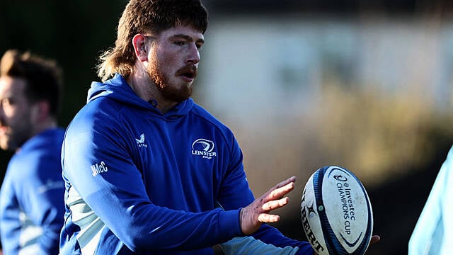 Joe Mccarthy Relishing Physical Battle As Leinster Face La Rochelle