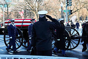 Former Us President Jimmy Carter’s Coffin Arrives In Washington