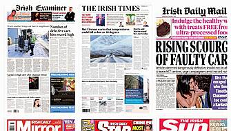 What The Papers Say: Wednesday's Front Pages