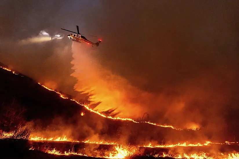 Firefighters Hoping For Break From Fierce Winds That Have Fuelled La Wildfires