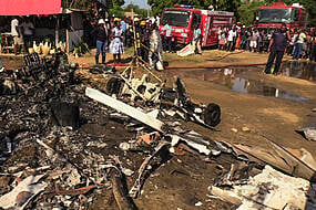 Light Aircraft Crashes In Kenya, Killing Three People On The Ground