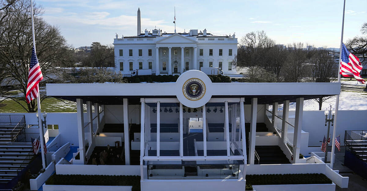 Trump Takes Oath Indoors Amid Severe Cold Weather Forecast