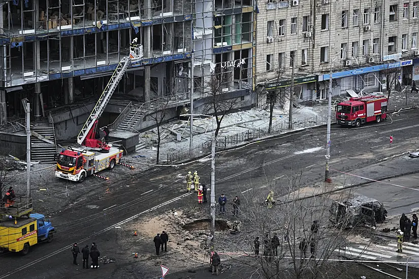 Four Die In Attack On Ukraine’s Capital While Drones Hit Russia