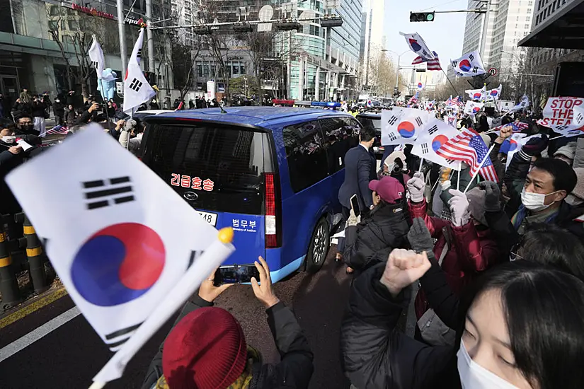 South Korea’s Impeached Leader Argues For His Release