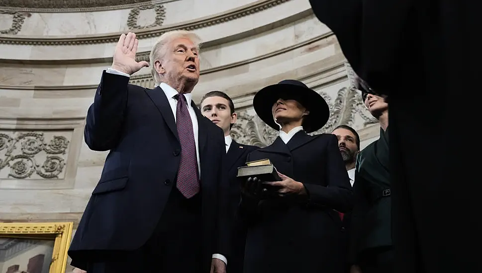 In Pictures: Donald Trump Sworn In As 47Th President At Us Capitol