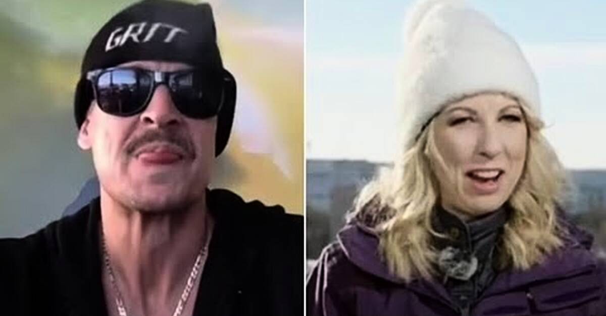 Kid Rock Hits on Caitríona Perry During Live BBC Interview