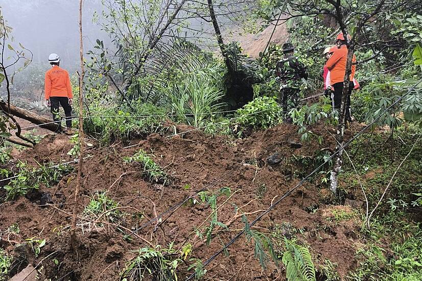 Indonesia Search Resumes After Flash Flood And Landslide Kills At Least 17