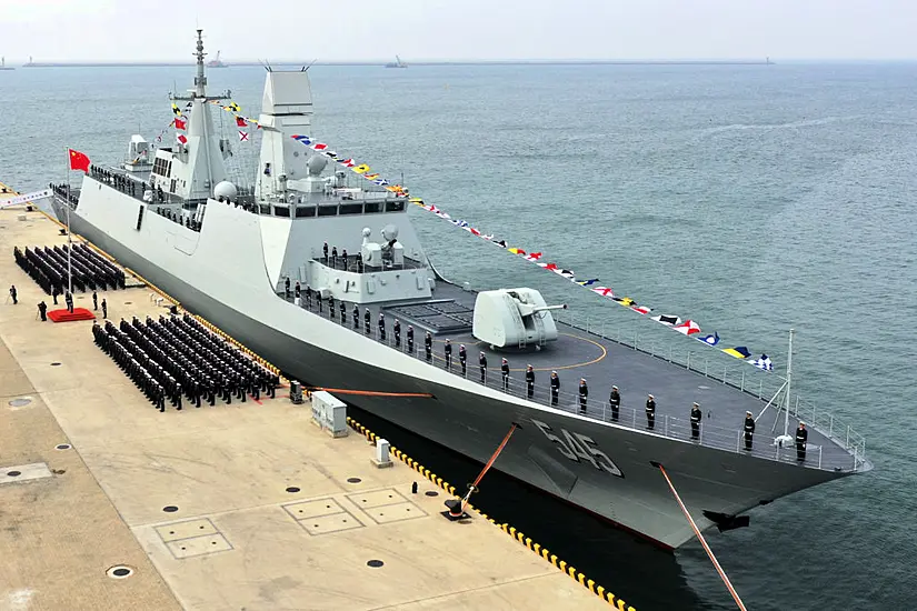 Chinese Navy Commissions New-Generation Frigate To Compete With Us